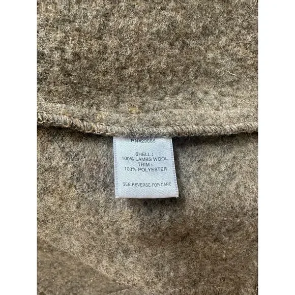 Pendleton Women’s Wool Zip Jacket Blazer Gray Coat Small Classic Workwear - Picture 6 of 9